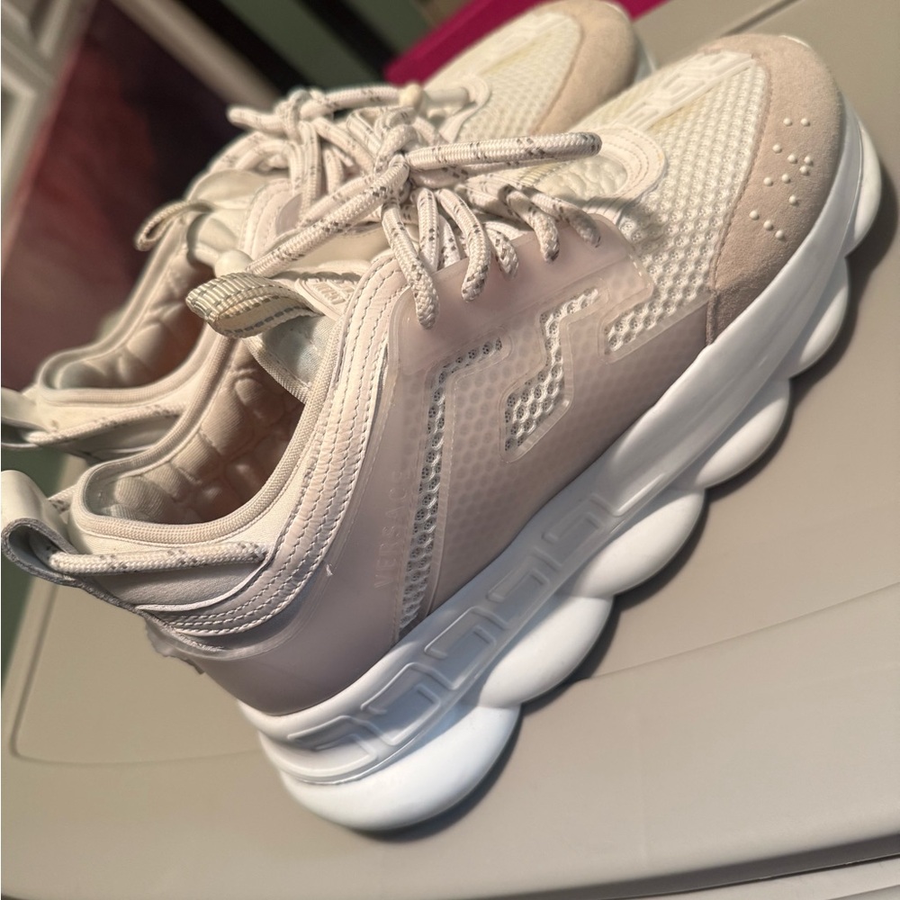 Versace Beige men’s Sneakers